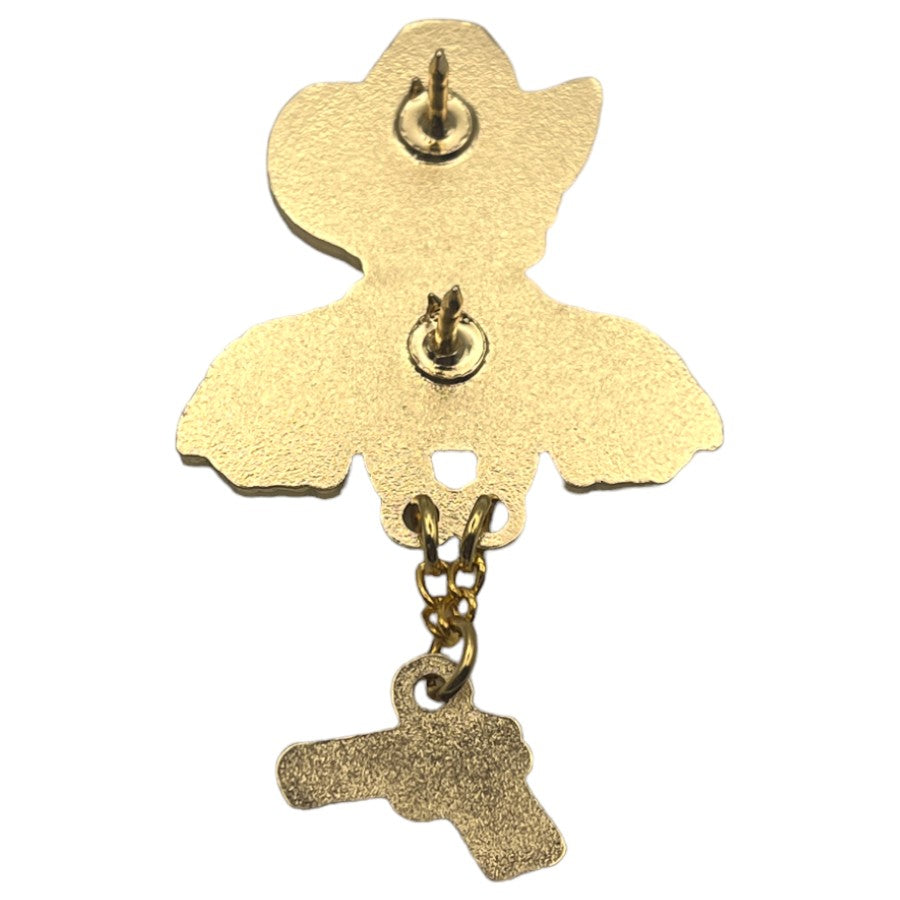 Chalino Sanchez (Mexican Singer) Chain with Gun Hat Pin