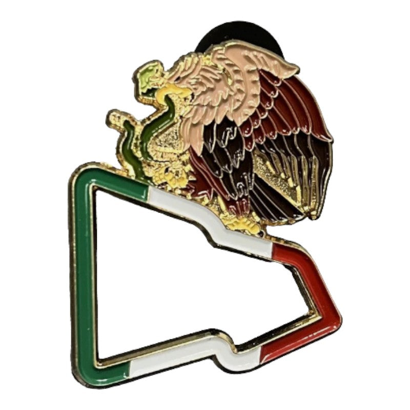 El Aguila De Mexico (Mexico Eagle) Border Hat Pin