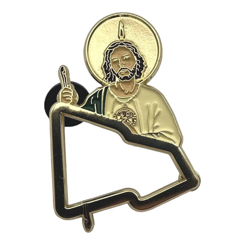 San Judas Tadeo (St. Jude) Border Hat Pin